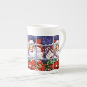 Tasse En Porcelaine Père Noël À La Recherche De Musiques Spécialisées