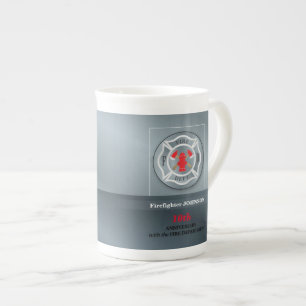 Tasse En Porcelaine Personnalisable, Anniversaire avec le service d'in