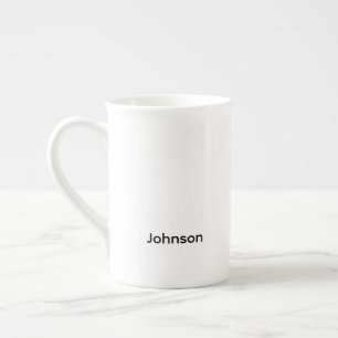 Tasse En Porcelaine Personnaliser le nom