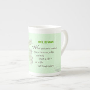 Tasse En Porcelaine Personnaliser, Merci de jour de reconnaissance de