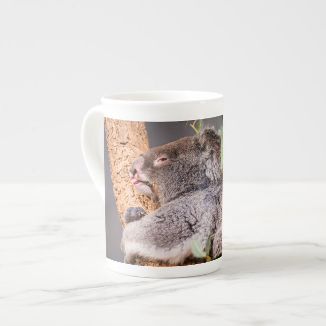 Tasse En Porcelaine Petit koala doux (Devant gauche)
