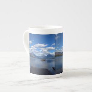 Tasse En Porcelaine Photographie du parc national de Glacier.