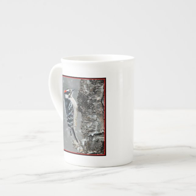 Tasse En Porcelaine Pic Downy en neige - Photo originale (Devant gauche)