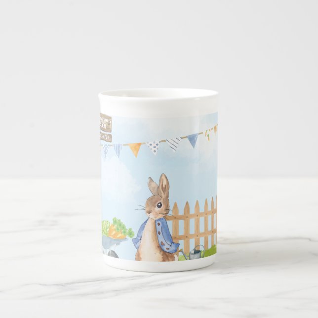 Tasse En Porcelaine Pierre le lapin (Devant)