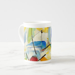 Tasse En Porcelaine PixDezines Kandinsky 1913 Bataille Navale Improv 3