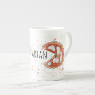 Tasse En Porcelaine Pizzatarien