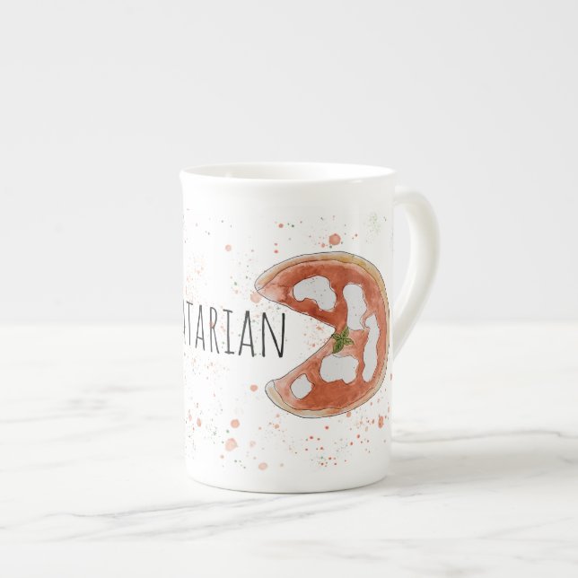 Tasse En Porcelaine Pizzatarien