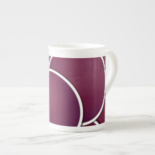 Tasse En Porcelaine Plum funky