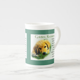 Tasse En Porcelaine Poison de Golden Retriever