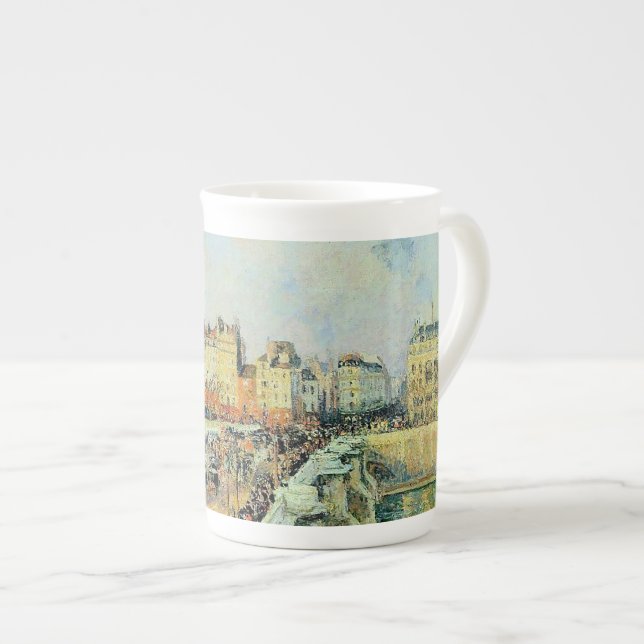 Tasse En Porcelaine Pont Neuf, Après-midi, Sunlight Camille Pissarro (Devant droit)