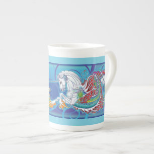 Tasse En Porcelaine Porcelaine tendre 2017 de Hippicorn de tasse de