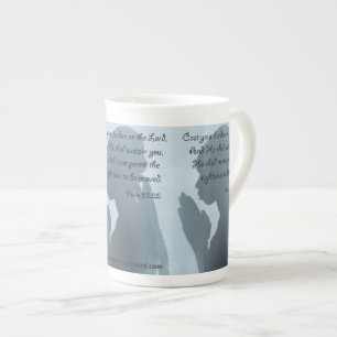 Tasse En Porcelaine Posez Votre Fardeau Sur Le Seigneur
