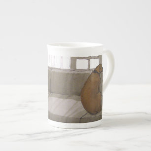 Tasse En Porcelaine Pourquoi ne sont-ils pas à la maison encore ? -