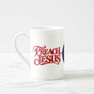 Tasse En Porcelaine Prêchez Jésus