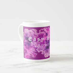 Tasse En Porcelaine Purple Smoke Vape Boutique