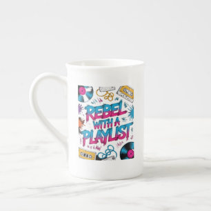 Tasse En Porcelaine Rebel Avec Une Liste De Lecture – Amateur De Musiq