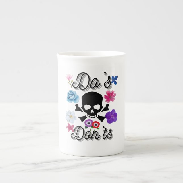 Tasse En Porcelaine Recommandations (Devant)