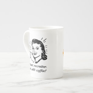 Tasse En Porcelaine Recruteur instantané
