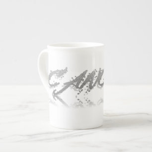 Tasse En Porcelaine Réflexion du cancer