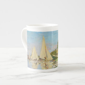 Tasse En Porcelaine Régate à Argenteuil par Claude Monet
