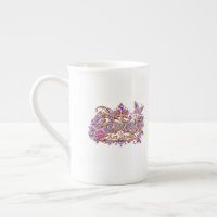 Reine de cristal Élégance florale rose