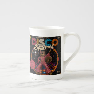 Tasse En Porcelaine Reine Écureuil Disco