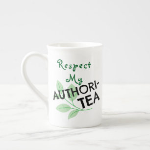 Tasse En Porcelaine Respecter Mon AUTORITÉ