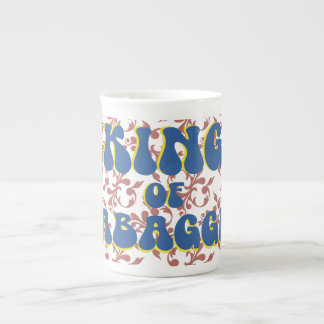 Tasse En Porcelaine Roi de l'étiquetage