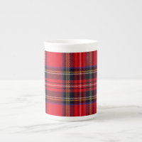Royal Stewart tartan rouge noir plaid