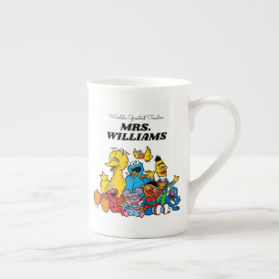 Tasse En Porcelaine Rue Sésame   Le plus grand enseignant du monde