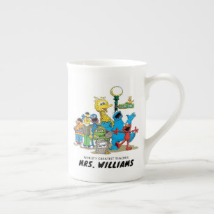 Tasse En Porcelaine Rue Sésame   Le plus grand enseignant du monde