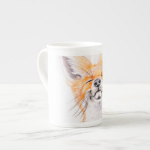 Tasse En Porcelaine Rusé heureux