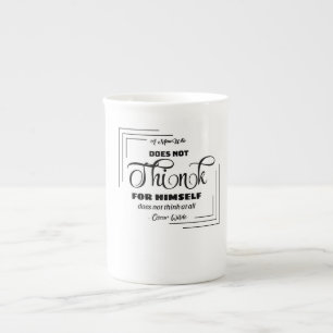 Tasse En Porcelaine Sage Sayings Stein