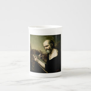 Tasse En Porcelaine Saint Marc l'Évangéliste Majesté Vénitienne Premiu
