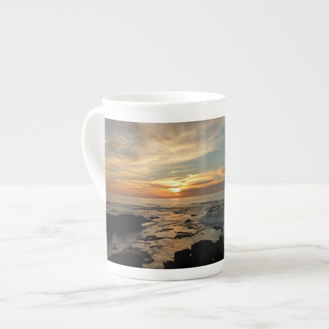 Tasse En Porcelaine San Diego Sunset (Devant gauche)