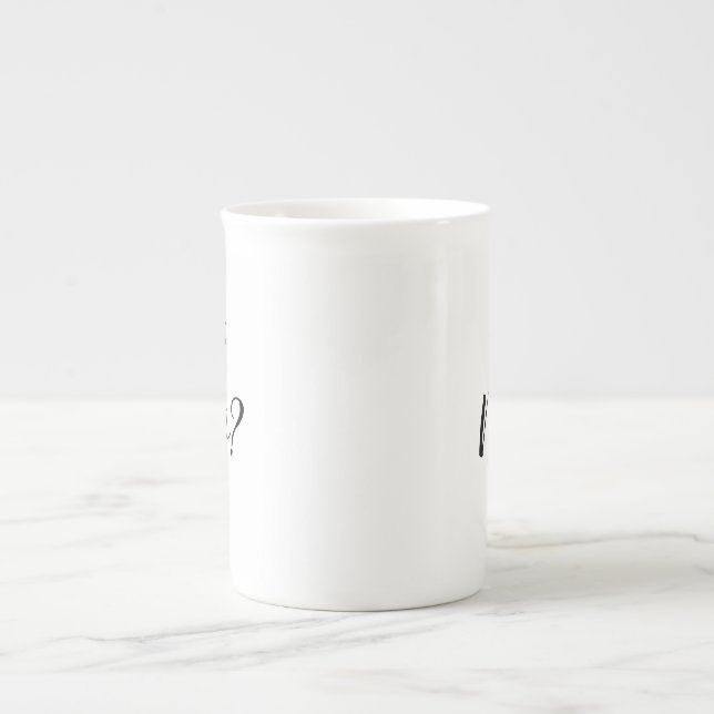 Tasse En Porcelaine Sassy Greeting (Devant)