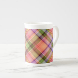 Tasse En Porcelaine Sauce Espresso Plaid Spring