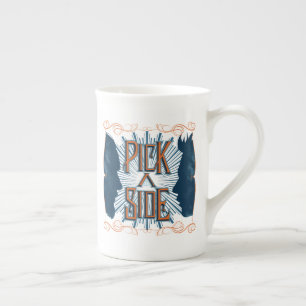 Tasse En Porcelaine Sélectionner Un Côté