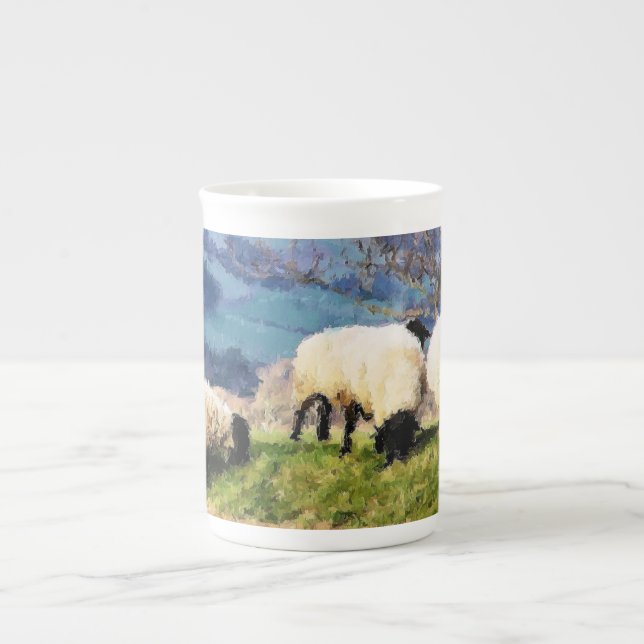 TASSE EN PORCELAINE SHEEP (Devant)
