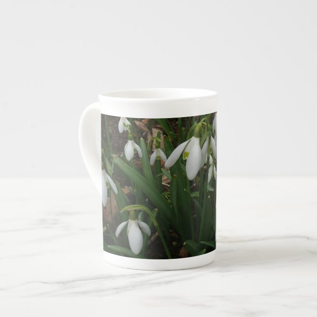 Tasse En Porcelaine Snowdrops I (Devant gauche)