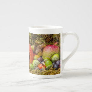 Tasse En Porcelaine Souris dans une pomme