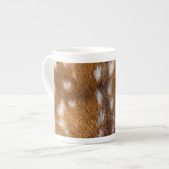 Tasse En Porcelaine Spotted deer pour texture (Devant gauche)