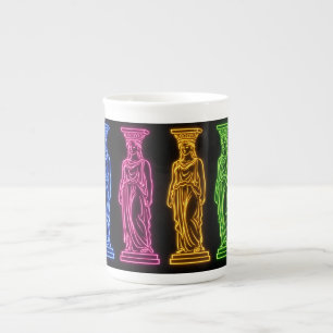 Tasse En Porcelaine statue de Déesse néon amusant