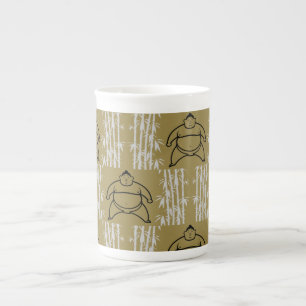 Tasse En Porcelaine Sumo Wrestler