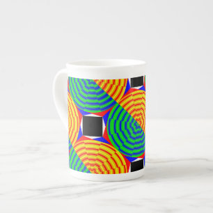 Tasse En Porcelaine Sunrise numérique par Kenneth Yoncich