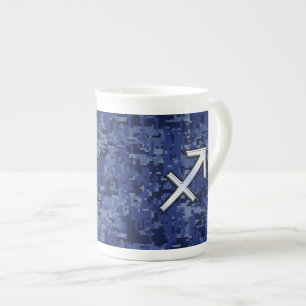 Tasse En Porcelaine SYMBOLE Zodiaque Sagittaire moderne Marine Camion