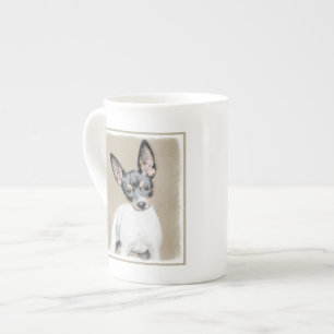 Tasse En Porcelaine Tableau Rat Terrier - Cute Original Chien Art