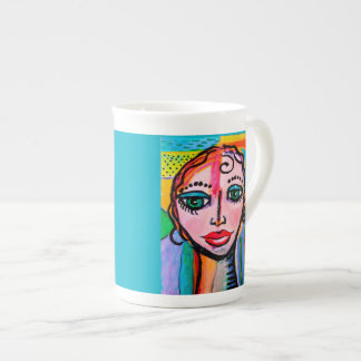 Tasse En Porcelaine tasse colorée de porcelaine de 10 onces