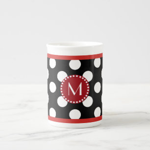 Tasse En Porcelaine Tasse élégante de porcelaine tendre de monogramm
