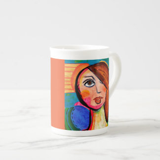 Tasse En Porcelaine Tasse inspirée de porcelaine tendre de renarde
